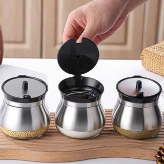 Lọ gia vị bọc inox 260ml GV26