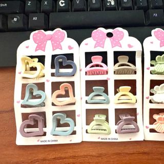 VĨ 6 GẤP TÓC ĐỈNH MÀU TRƠN