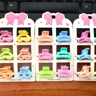 VĨ 6 GẤP TÓC ĐỈNH MÀU TRƠN