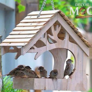 TỔ CHIM GỖ TREO TRANG TRÍ - HÀNG ĐẸP