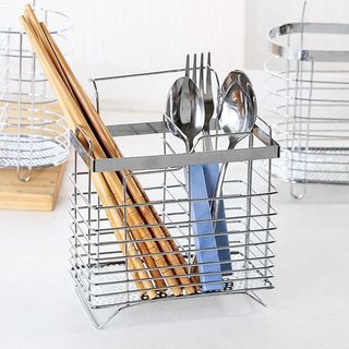 Ống đựng đũa inox vuông