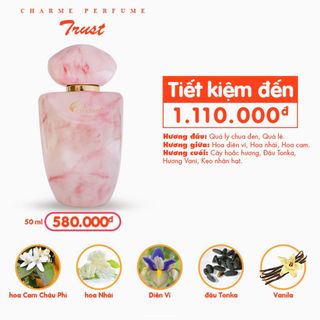 Nước Hoa Nữ Charme Trust 50ml (Full Vat)