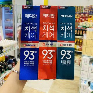 💙 Kem Đánh Răng Median Dental IQ 93% Chính Hãng Hàn Quốc 🌹