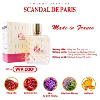 Nước Hoa Nữ Charme Scandal De Paris 100ml (Full Vat)