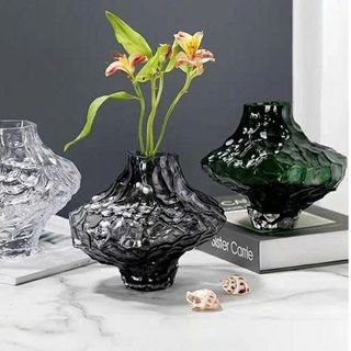BÌNH CẮM HOA THỦY TINH DIAMOND 23CM