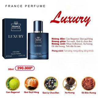 Nước Hoa Nam Luxury 30ml (Full Vat)