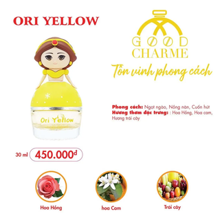 Nước Hoa Trẻ Em Charme Ori Yellow 30ml (Full Vat)