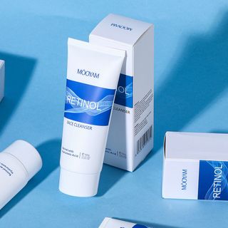 Sữa rửa mặt axit amin Retinol dịu nhẹ và không gây kích ứng. kiểm soát dầu, làm sạch sâu lỗ chân lông và phù hợp cho da nhạy cảm.