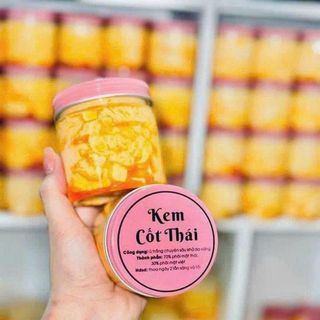 Kem Body Cốt Thái Rỉ Dầu Vàng Nắp Hồng 245g (Full Vat)