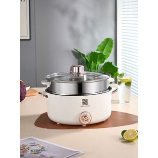 Nồi lẩu điện Mitsu đen 28cm MS99