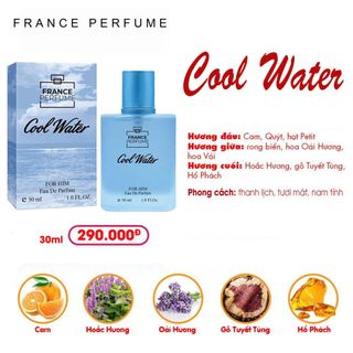 Nước Hoa Charme Cool Water 30ml (Full Vat)