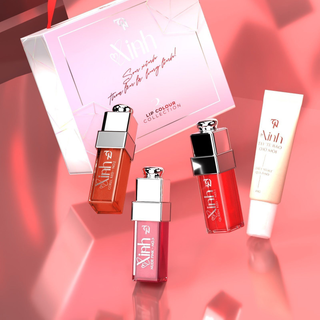 Bộ Set 3 Son Xinh Tặng Tẩy Tế Bào Môi (Full Vat)
