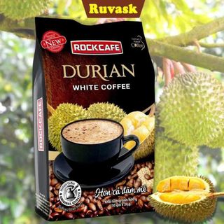 Cà Phê Sầu Riêng Durian White Coffee 30 Gói (Full Vat)