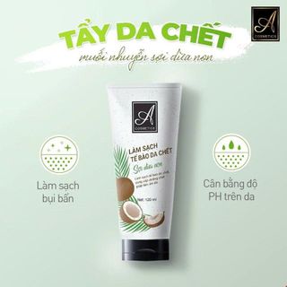Tẩy Tế Bào Chết Sợi Dừa Non A Cosmetics 120ml (Full Vat)