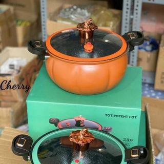 Nồi hầm bí ngô 28cm (Không điện) Totipotent pot 280mm 8L