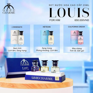 Set Nước Hoa Good Charme Louis Cho Nam (Full Vat)
