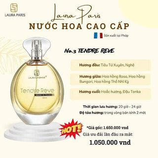 Nước Hoa Nữ Laura Paris 03 Tendre Reve 100ml (Full Vat)