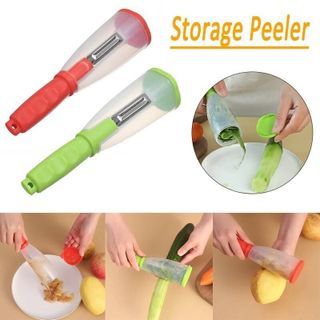 Nạo bào rau củ quả có ống đựng vỏ giá sỉ