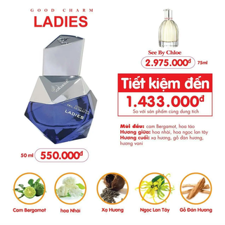 Nước Hoa Nữ Charme Ladies 50ml (Full Vat)