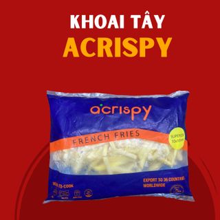 Khoai tây cong 10mm Acrispy 1kg