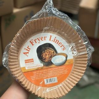 Vỉ Giấy Lót Nồi Chiên Nâu Túi Trong (Thùng 200 Set)