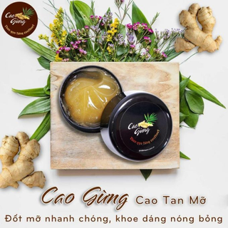 Cao Gừng Tan Mỡ Thiên Nhiên Việt 250g (Full Vat)