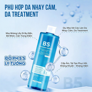 Nước Tẩy Trang Pretty Skin B5 (Full Vat)