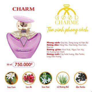 Nước Hoa Nữ Charme Venus 50ml Tím (Full Vat)