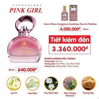 Nước Hoa Nữ Good Charme Pink Girl 50ml (Full Vat)