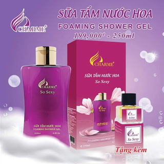 Sữa Tắm Nước Hoa Charme So Sexy 250ml (Full Vat)