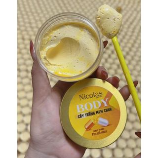Kem Body Cấy Trắng Men Chua Nicolas Cosmetic (Full Vat)