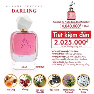Nước Hoa Nữ Charme Darling 50ml (Full Vat)