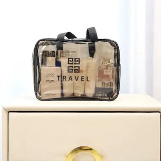 Túi Đựng Mỹ Phẩm Trong Suốt - Túi Đựng Đồ Trang Điểm, Túi Du Lịch Trong Suốt Chống Thấm Nước Chất Liệu Nhựa PVC - HL122