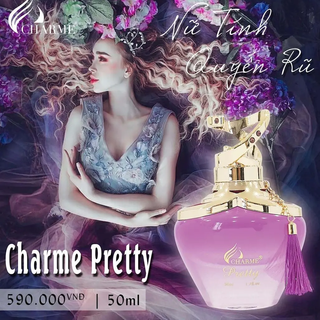 Nước hoa Nữ Charme Pretty 50ml (Full Vat)