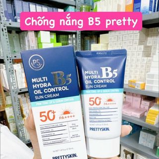 💧 Kem Chống Nắng PrettySkin Phục Hồi Dưỡng Trắng Hydra B5 Suncream Pretty Skin 70ml 💧