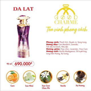 Nước hoa Nữ  Charme Đà Lạt 90ml (Full Vat)