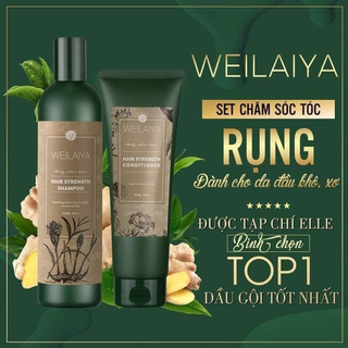 Dầu Gội Xả Gừng Hà Thủ Ô Weilaiya (Full Vat)