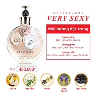 Nước hoa nữ Good Charme Very Sexy 50ml (Full Vat)
