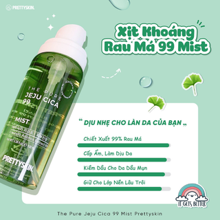 Xịt Khoáng The Pure Jeju Cica (Full Vat)