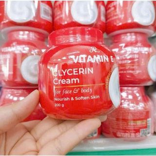 Kem Dưỡng Vitamin E 200ml Đỏ Thái Lan (Full Vat)