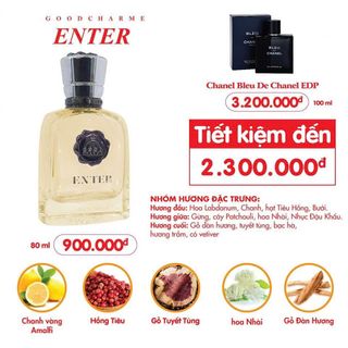 Nước Hoa Good Charme Enter 100ml (Full Vat)