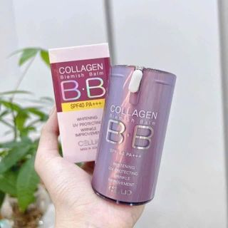 Kem Nền Cellio Collagen BB Tím (Full Vat)
