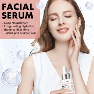 Serum Huyết thanh dưỡng da mặt Cross Border nuôi dưỡng sâu và dưỡng ẩm lâu dài cho da, cải thiện kết cấu da và làm sáng da ( Hàng Gái Tận Xưởng )