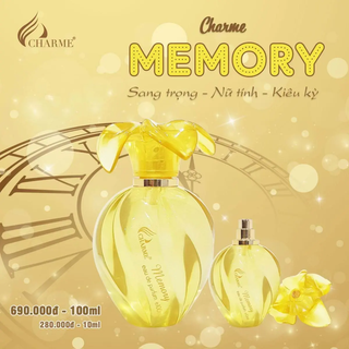 Nước Hoa Nữ Charme Memory 100ml (Full Vat)