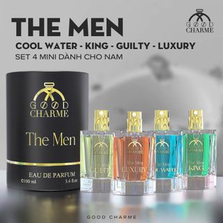 The Men - Bộ 4 Nước Hoa GoodCharme Cao Cấp (Full Vat)