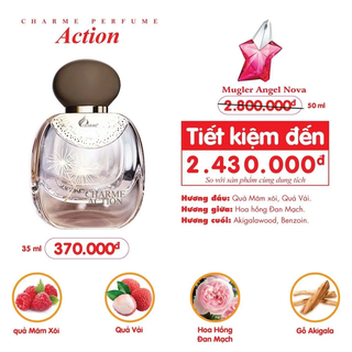 Nước hoa Nữ Charme Action 35ml (Full Vat)