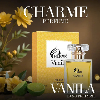 Nước Hoa Nữ Charme Vanila 50ml (Full Vat)