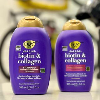 💜 CẶP GỘI XẢ "THẦN THÁNH" BIOTIN & COLLA.GEN( 385ml/ chai ) - mẫu mới nhất ạ ✅