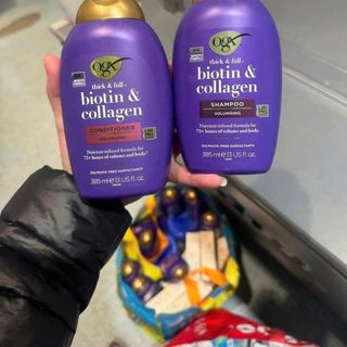💜 CẶP GỘI XẢ "THẦN THÁNH" BIOTIN & COLLA.GEN( 385ml/ chai ) - mẫu mới nhất ạ ✅