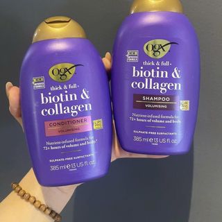💜 CẶP GỘI XẢ "THẦN THÁNH" BIOTIN & COLLA.GEN( 385ml/ chai ) - mẫu mới nhất ạ ✅